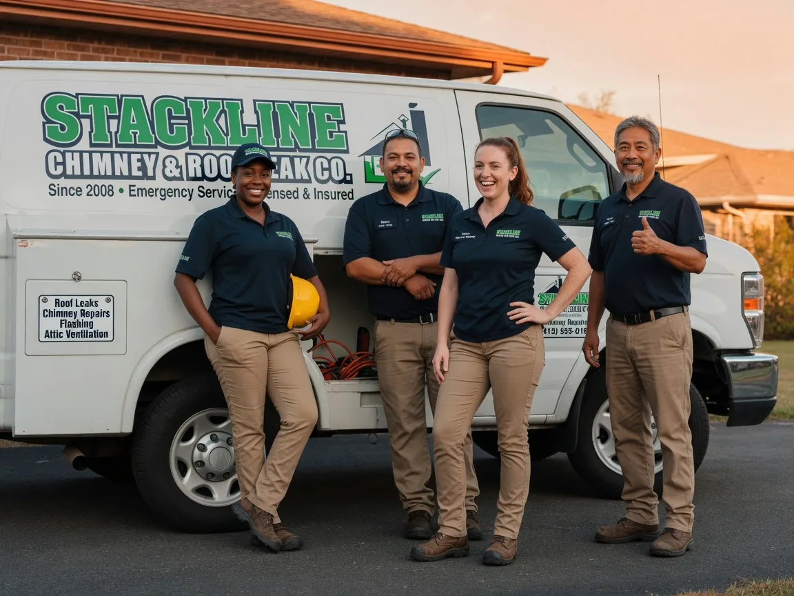 Chimney flashing repair company in Trail City, SD